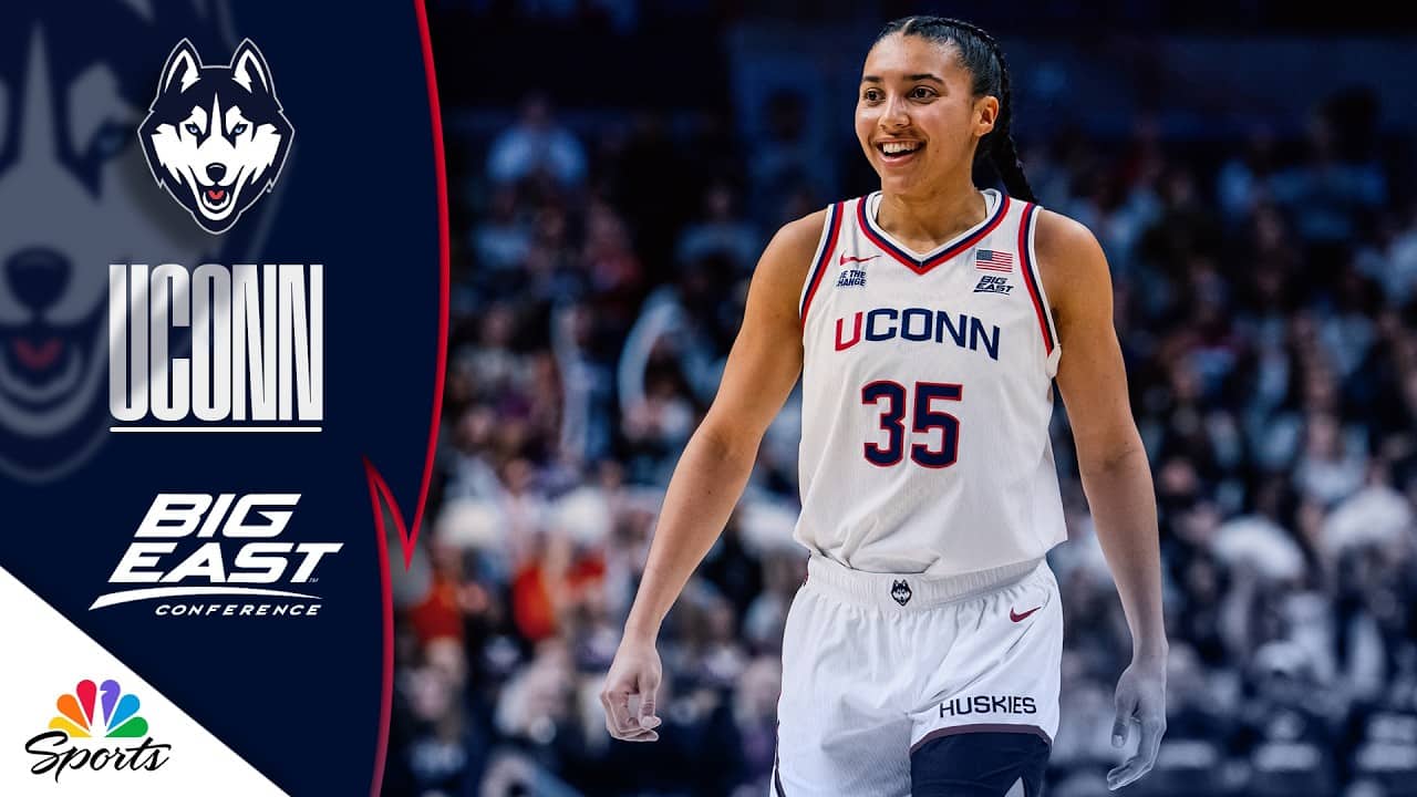 Highlights: Azzi Fudd's top plays from her final year at UConn | Big East Basketball | NBC Sports