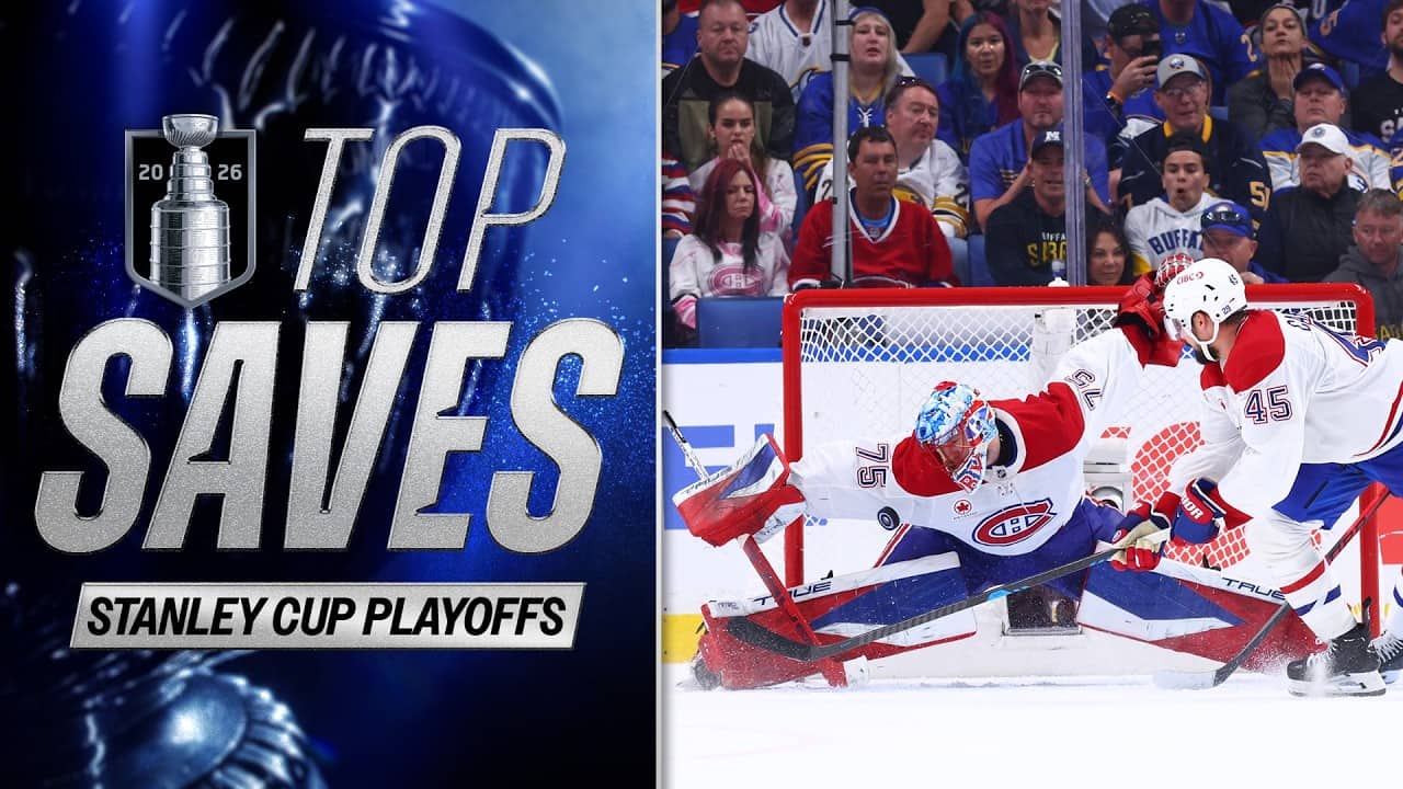 Top 10 Saves from the 2026 Stanley Cup Playoffs