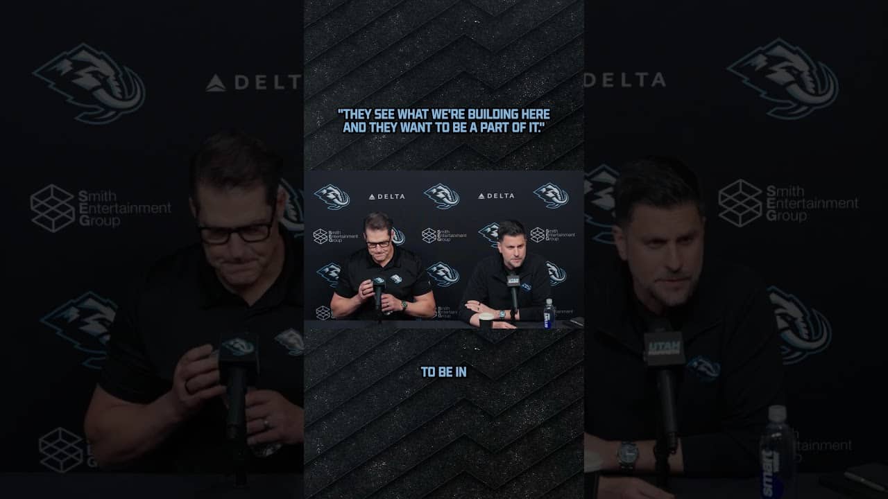 "They see what we're building here and they want to be a part of it."