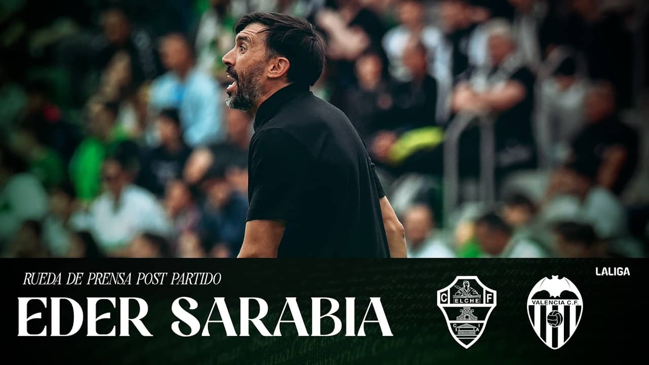Las palabras de Eder Sarabia tras la victoria frente al Valencia CF