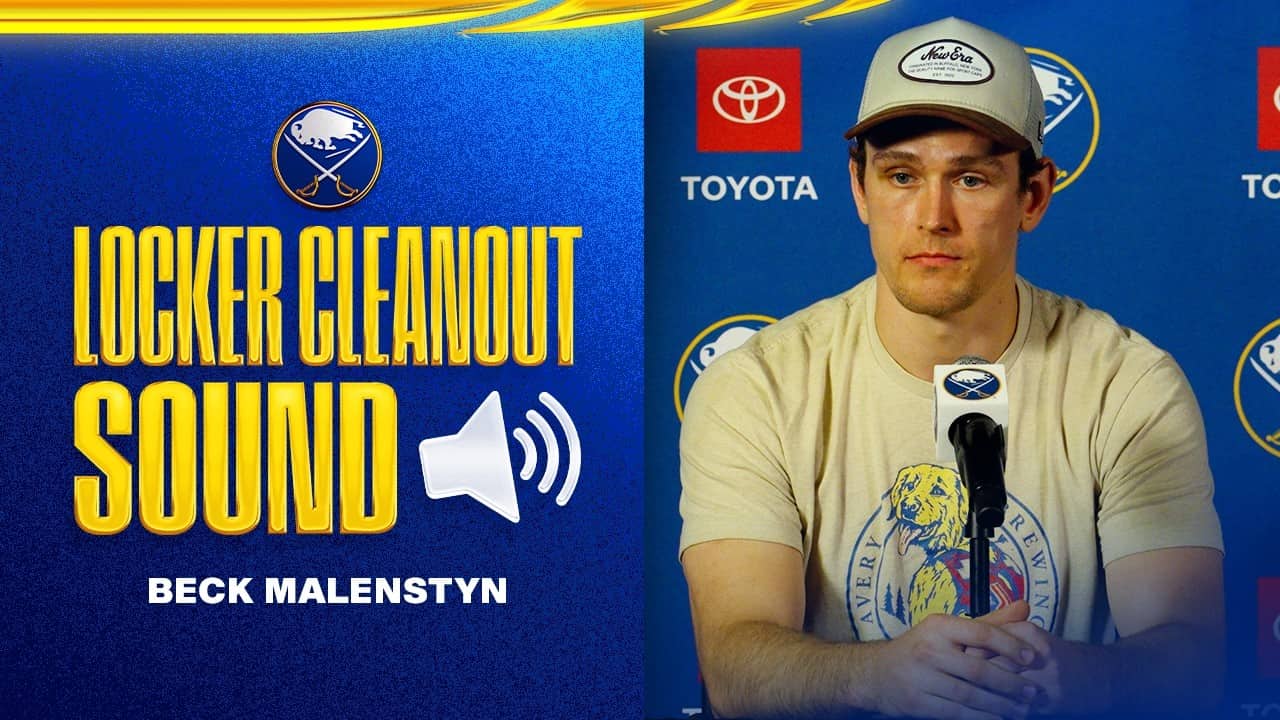 "The Job's Not Finished" | Beck Malenstyn On Buffalo Sabres Season, How The Team Came Together