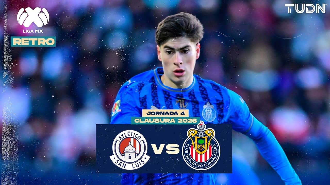 REVÍVELO: ¡Lluvia de Goles entre San Luis y Chivas! CL-2026 J4 | TUDN