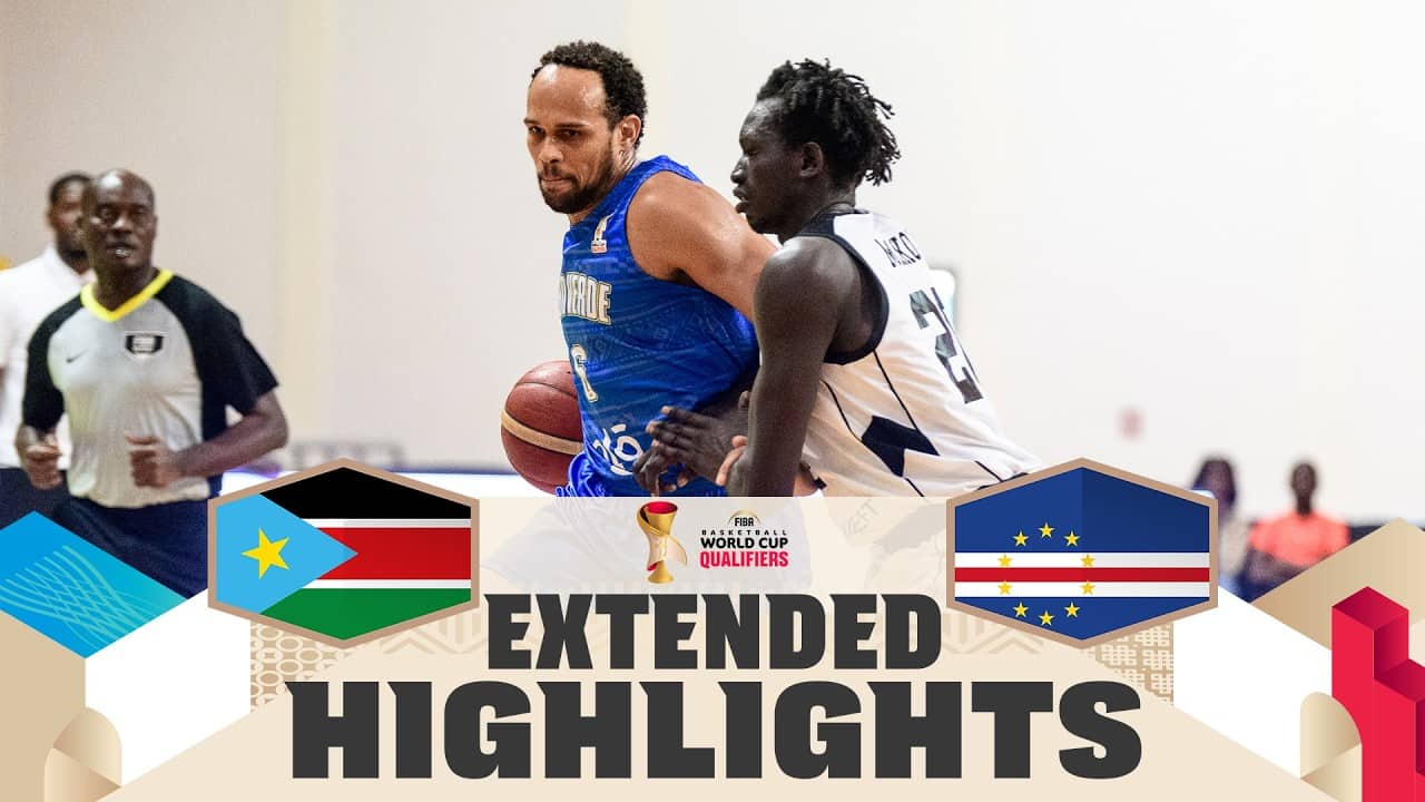 South Sudan 🇸🇸 v Cape Verde 🇨🇻 | Extended Highlights | FIBA Basketball World Cup 2027 African Qualif