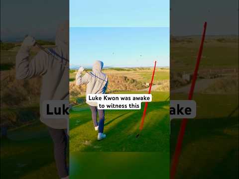 The first and last time I ever did this. Worst drive by a professional golfer