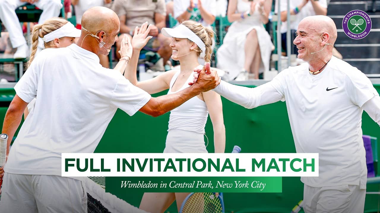 Legends in action! 🤩 | The Wimbledon Court Invitational Full Match