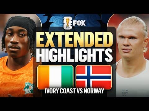 Ivory Coast vs Norway Highlights 🌎🏆 2026 FIFA World Cup™ | Round of 32