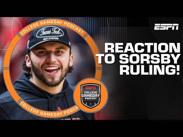 🚨 Brendan Sorsby Cleared to Play: What's next for the NCAA? | College GameDay Podcast
