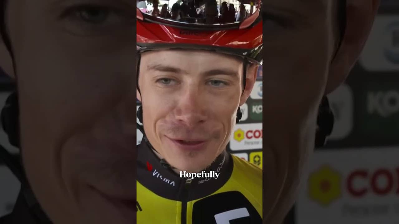 Jonas Vingegaard is ready to show his strength today and gives Anders Mielke some advice! 😅