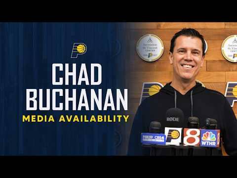 Chad Buchanan Post NBA Draft Media Availability (June 25, 2026) | Indiana Pacers