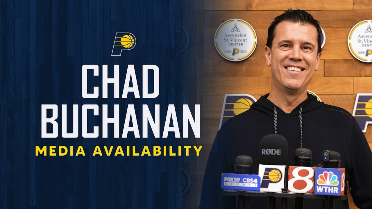 Chad Buchanan Post NBA Draft Media Availability (June 25, 2026) | Indiana Pacers