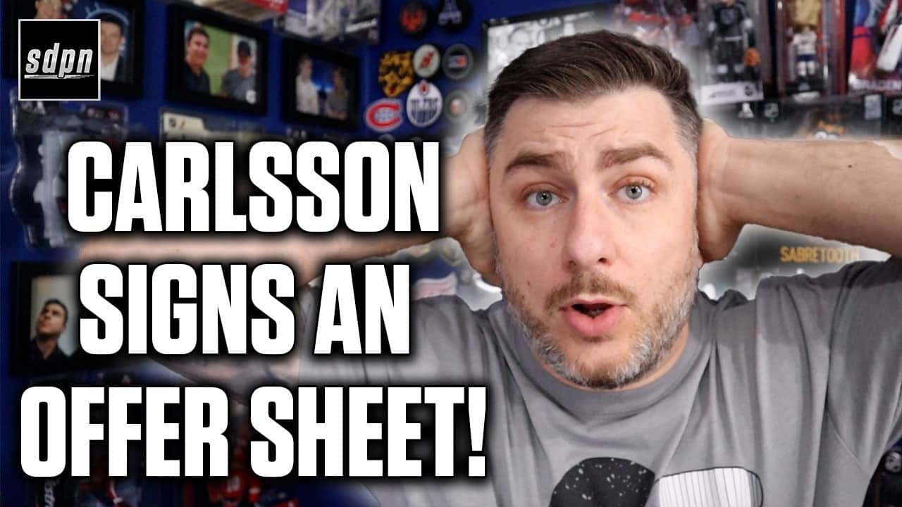 Leo Carlsson signs HUGE offer-sheet with the Philadelphia Flyers  w/ Steve Dangle | Instant Analysis