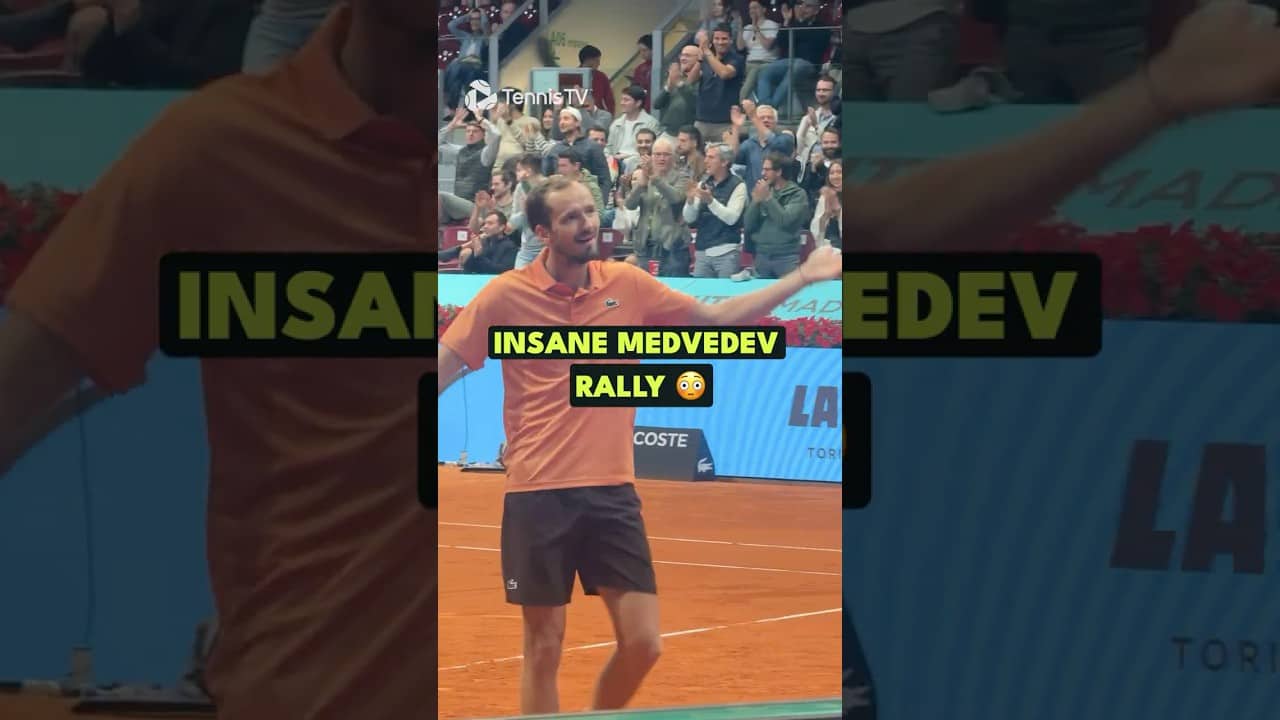 NEVER Give Up ft. Daniil Medvedev 🤩
