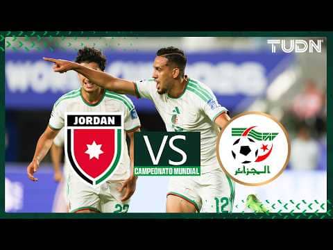 ¡Argelia remonta de forma épica ante Jordania! | TUDN