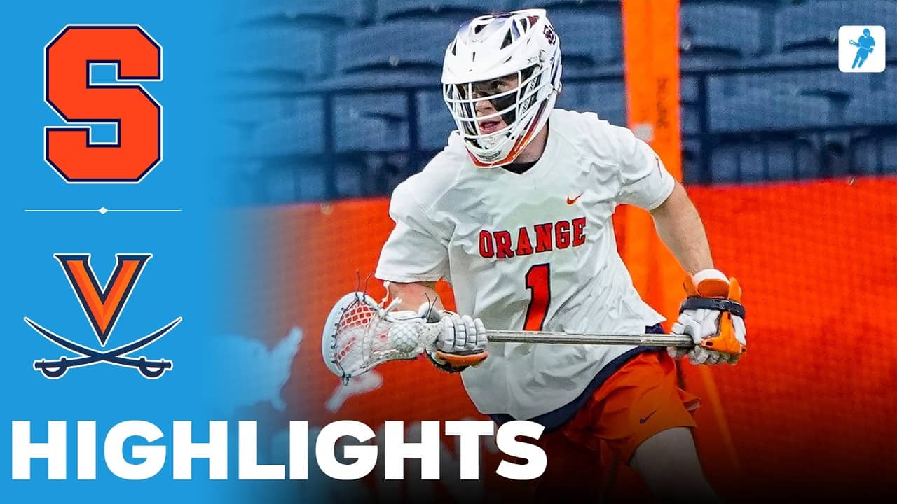 Syracuse vs Virginia | NCAA College Lacrosse | Highlights - April 11, 2026