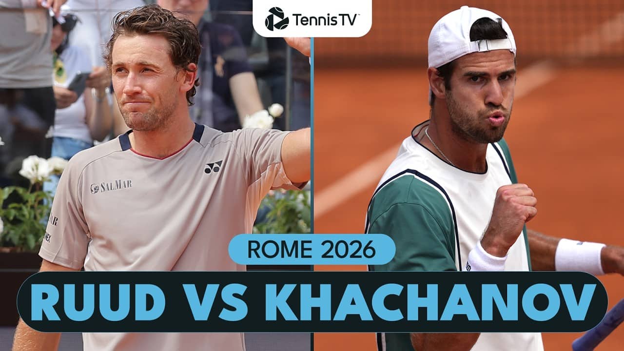 Topsy Turvy Casper Ruud vs Karen Khachanov Clash! | Rome 2026 Highlights