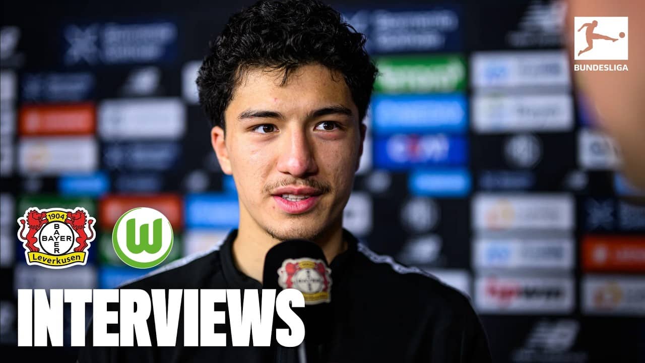 6-3 win - comeback at home 🆚 Wolfsburg | Interviews: Maza & Grimaldo