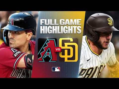 D-BACKS vs. PADRES: Official Full Game Highlights (July 8) | 2026 MLB Season