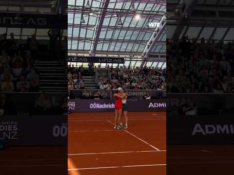 Sorana Cirstea & Zhang Shuai into the final in Linz! 👏 #WTALinz #WTA #tennis