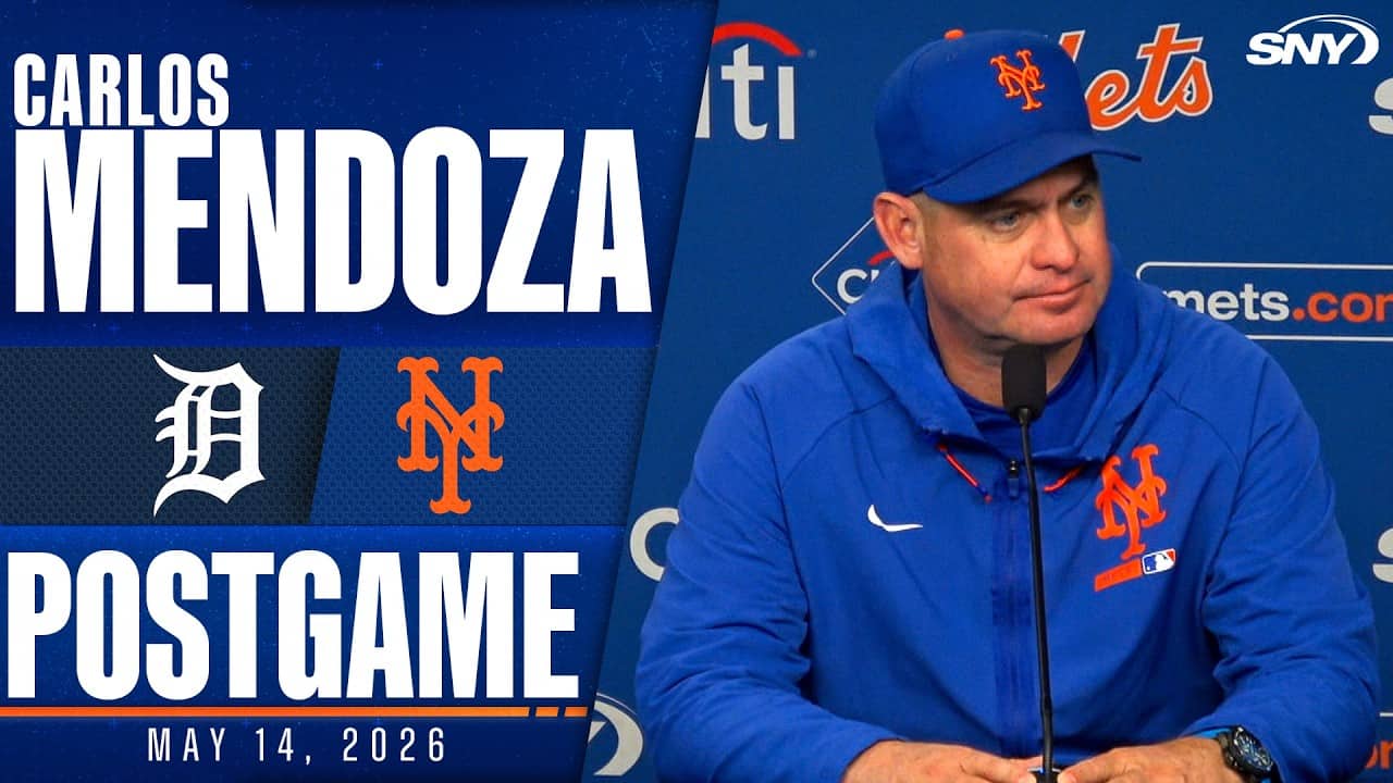 Carlos Mendoza on Mets' 9-4 win over Tigers