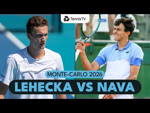 Jiri Lehecka vs Emilio Nava Match Highlights | Monte-Carlo 2026