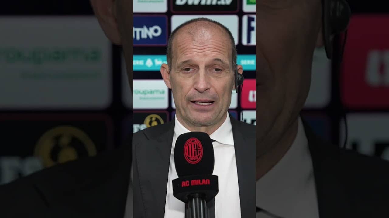 Massimiliano Allegri's post-match thoughts 🎙️ | #shorts