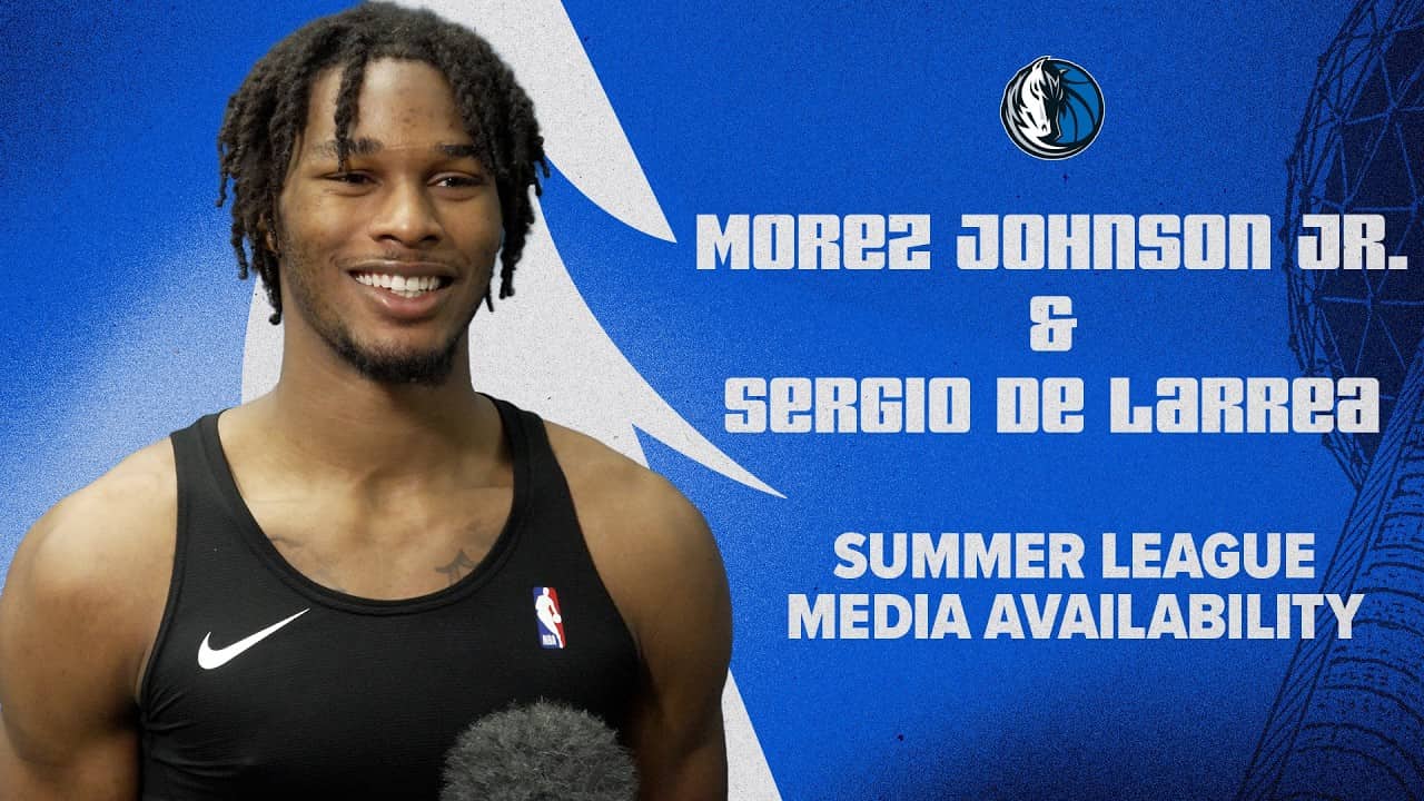 Morez Johnson Jr. & Sergio De Larrea Press Conference | 7/6/26