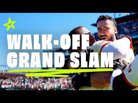 Bryce Eldridge Crushes Walk-Off Grand Slam to Complete Huge Giants Comeback