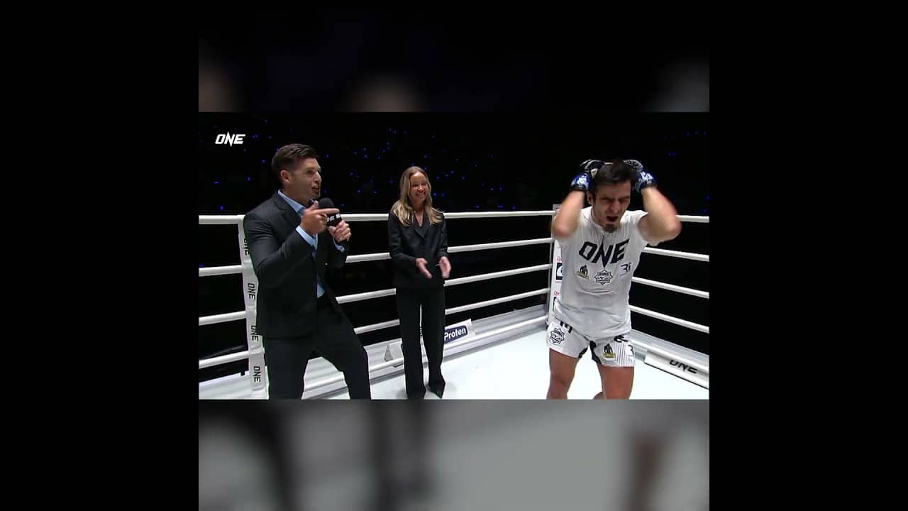 Welcome to ONE 🎉 Elbrus Osmanov earns a six-figure USD contract after his explosive TKO 📝