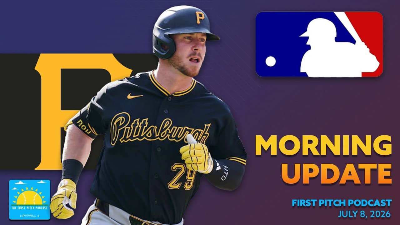 Ryan O'Hearn Makes Pirates' History I Daily MLB News and Notes I First Pitch Podcast 7/8/26