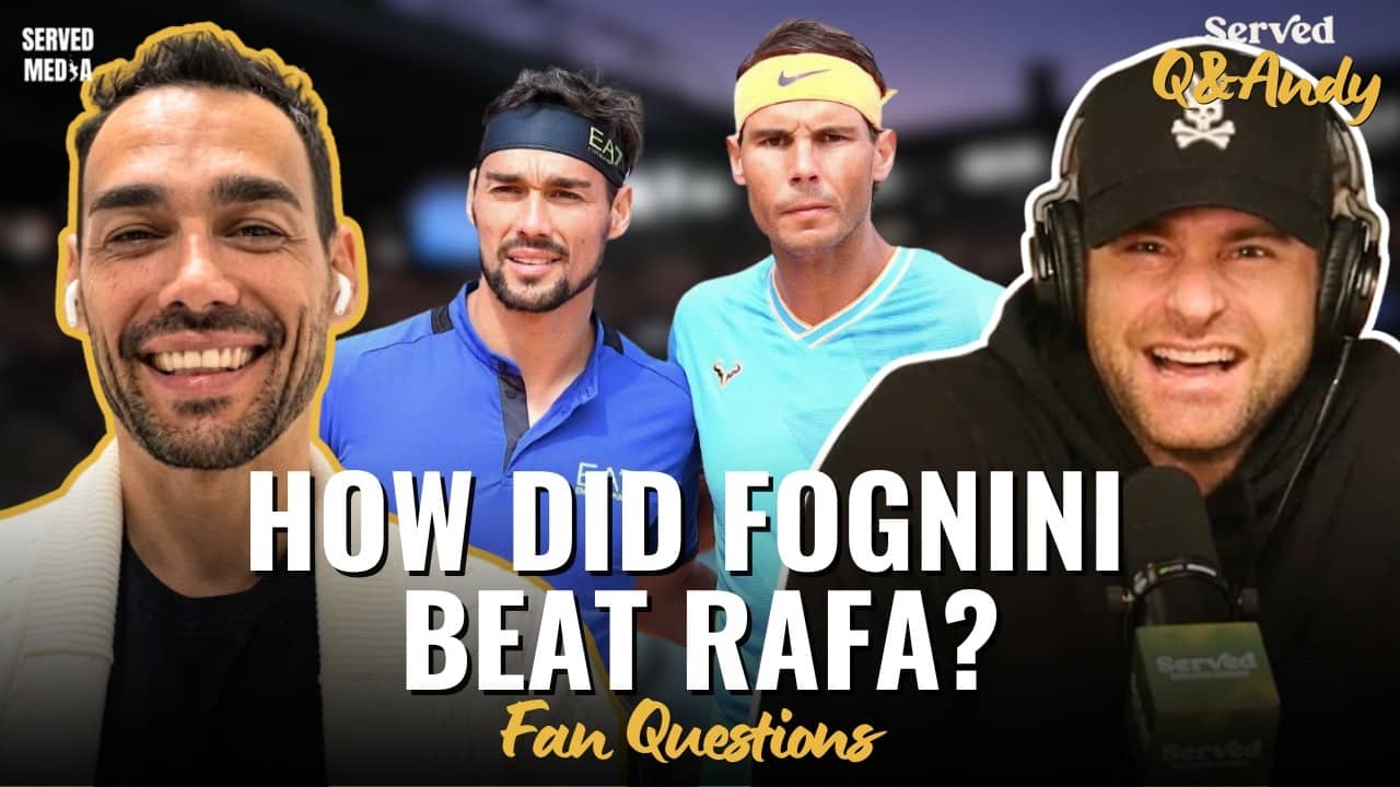 How Did Fognini Beat Nadal 3 TIMES On Clay? | Q&Andy