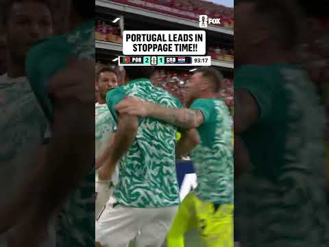 PORTUGAL TAKES THE LEAD IN EXTRA TIME