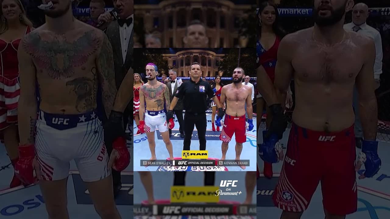 Welcome To The Suga Show 🍭 #ufcwhitehouse