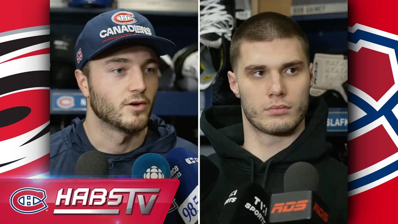 CAR@MTL: Pregame media ops | FULL PRESS CONFERENCES