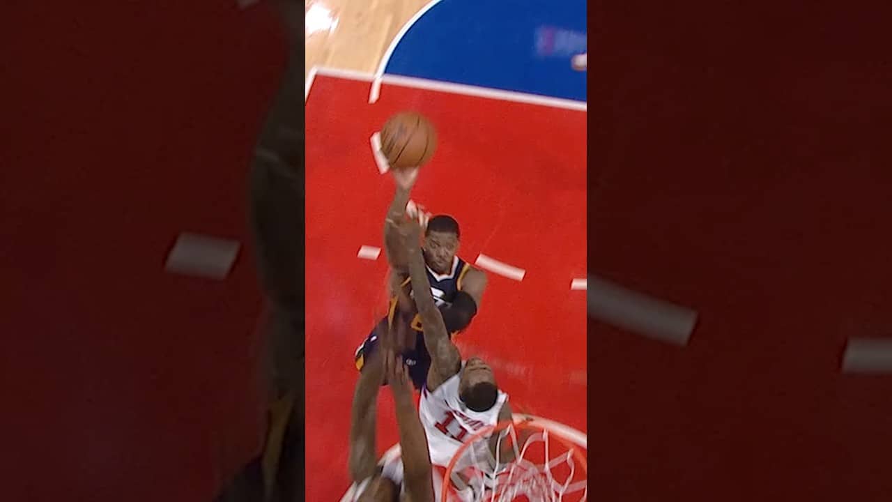 #OTD in 2017: ISO JOE CALLED GAME 🔥 #utahjazz #throwback #joejohnson #nbahighlights #gamewinner