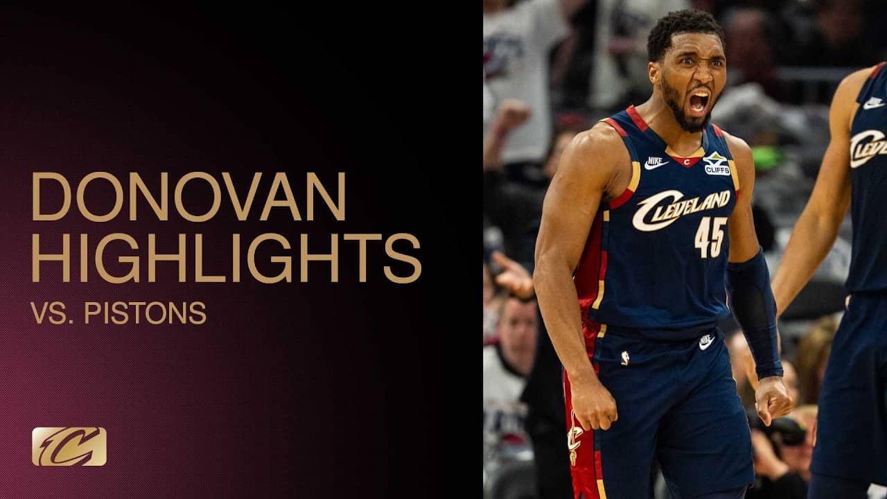 Cavs vs Pistons | Donovan Mitchell Highlights | 05.11.2026