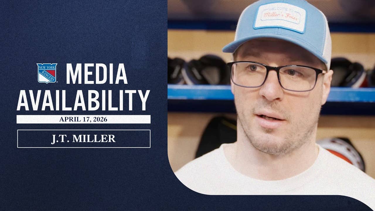 NYR 2026 Exit Day: J.T. Miller Media Availability | April 17, 2026
