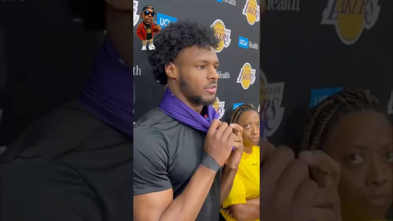 What About Bronny?!! #lakers #shorts