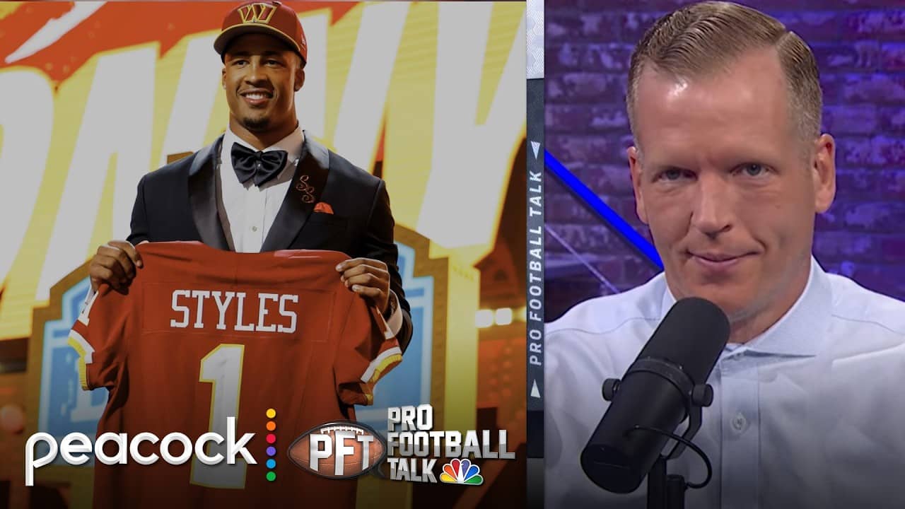 Commanders, Saints select ‘freak show’ prospects Styles, Tyson | Pro Football Talk | NFL on NBC
