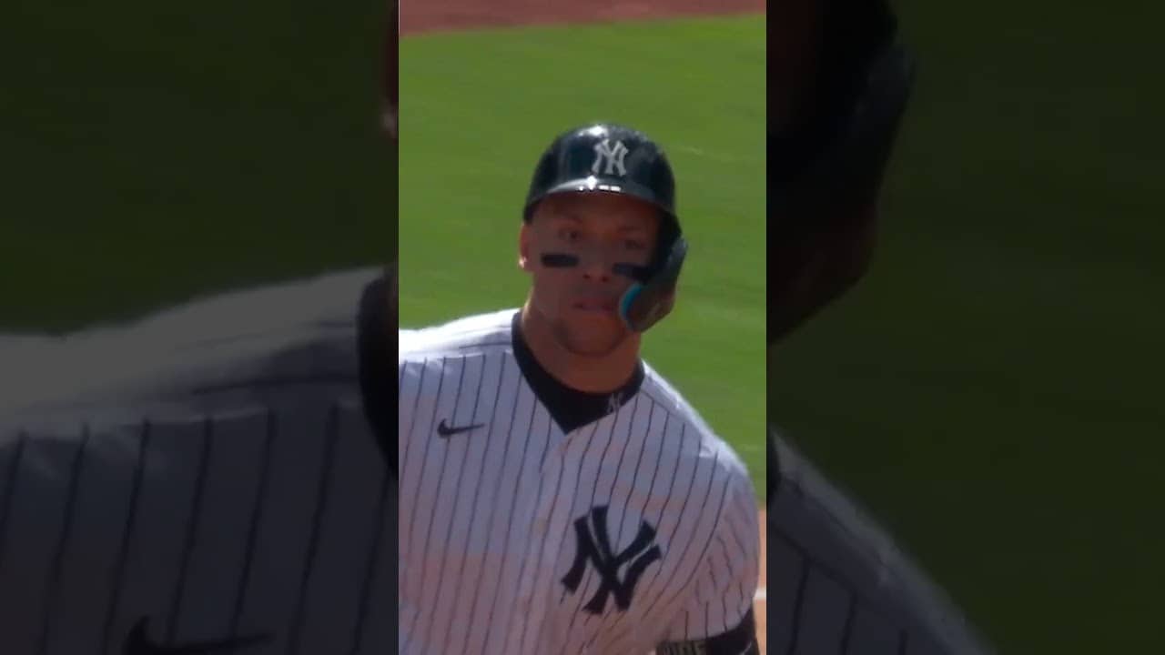 TIED FOR THE MLB LEAD IN HOMERS! 🧑‍⚖️ Aaron Judge's 13th homer of the season!