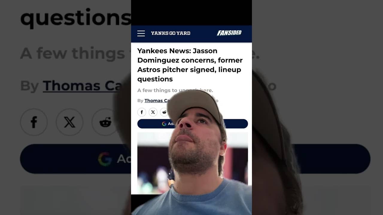The Jasson Domínguez Problem is REAL... 👽📉