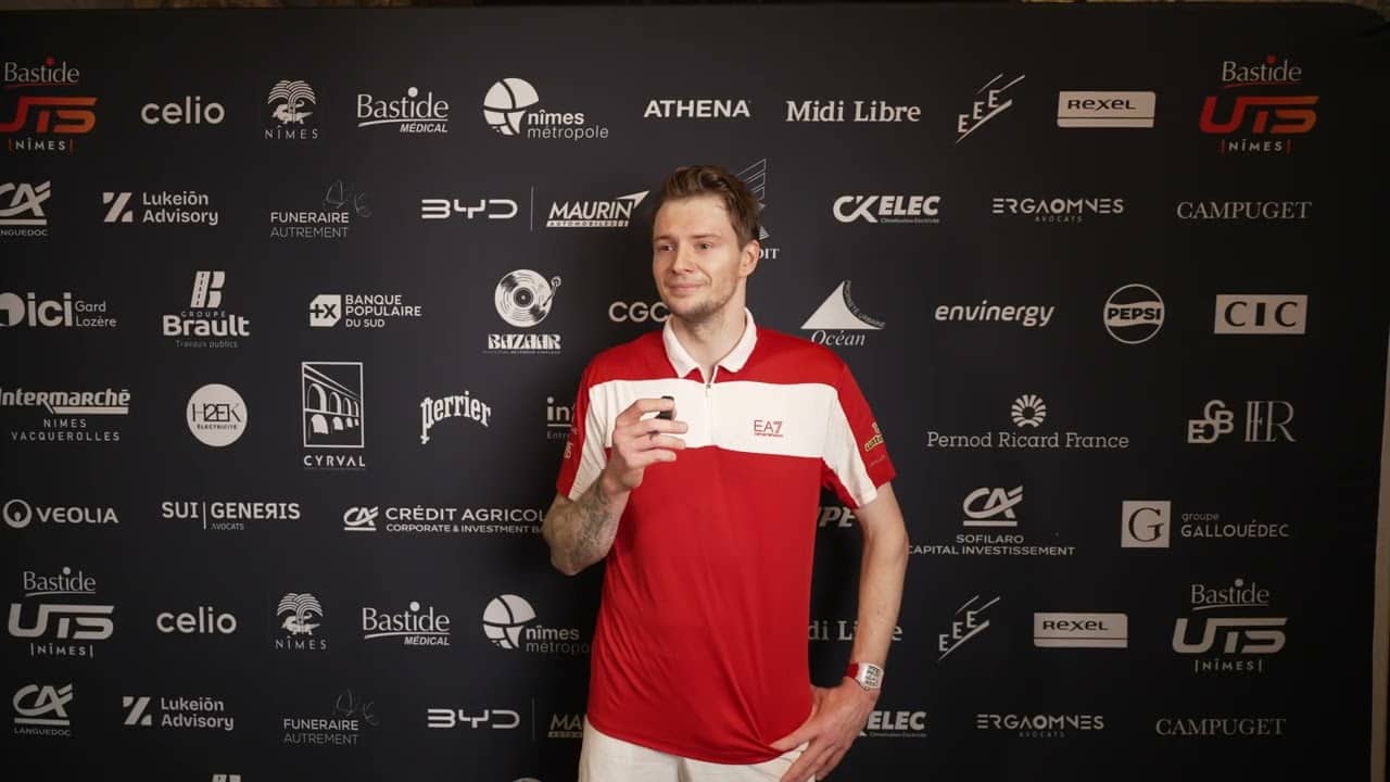 Alexander Bublik: "I was fighting, I am always a slow starter, I had some knee pain" Credit: UTS
