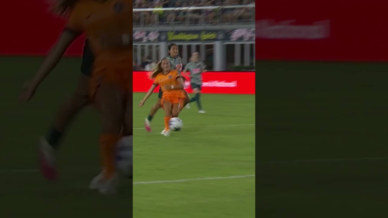 Rookie goals just hit different 🙂‍↕️ Kate Faasse ⚽️ #nwsl #soccer #football