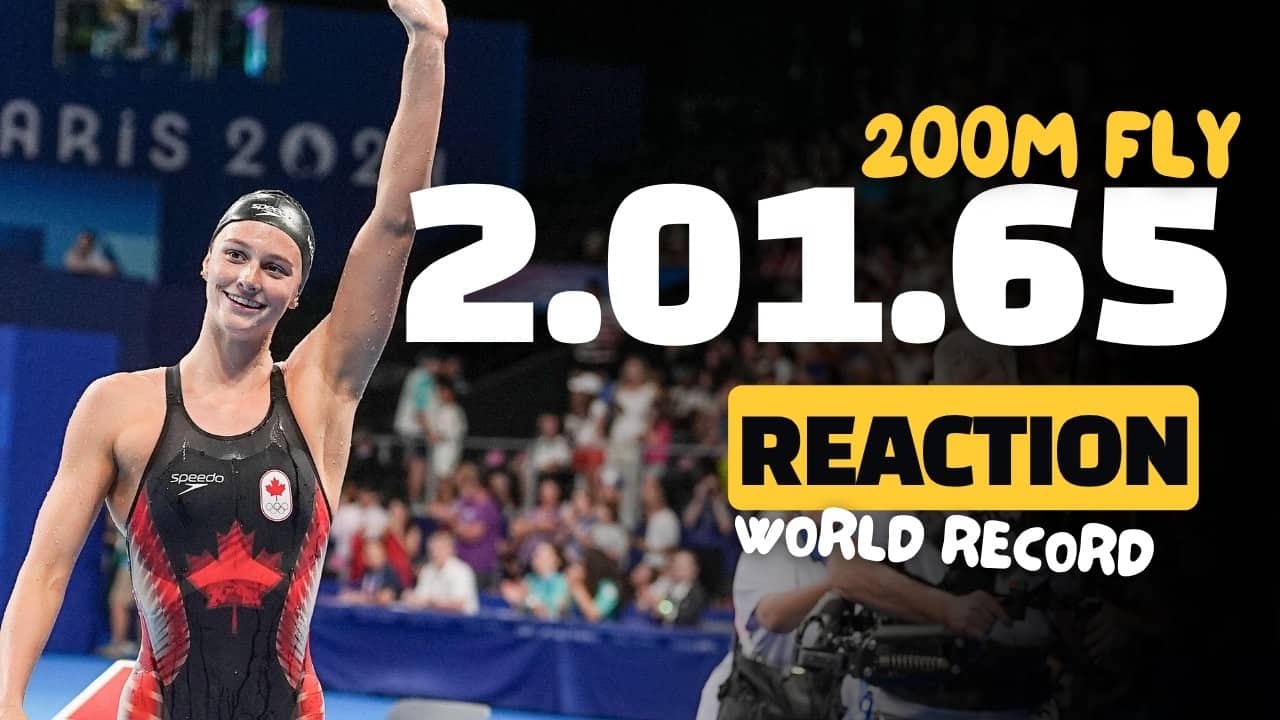 Summer McIntosh Breaks the 200m Fly WORLD RECORD