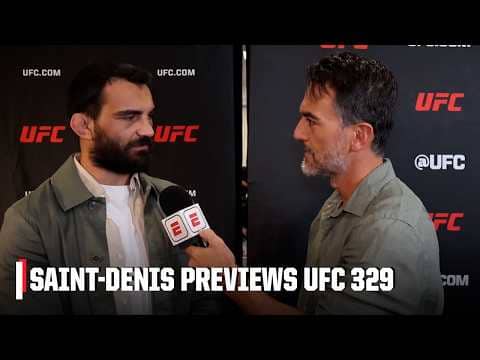 Benoit Saint-Denis previews UFC 329 fight vs. Paddy Pimblett | ESPN MMA