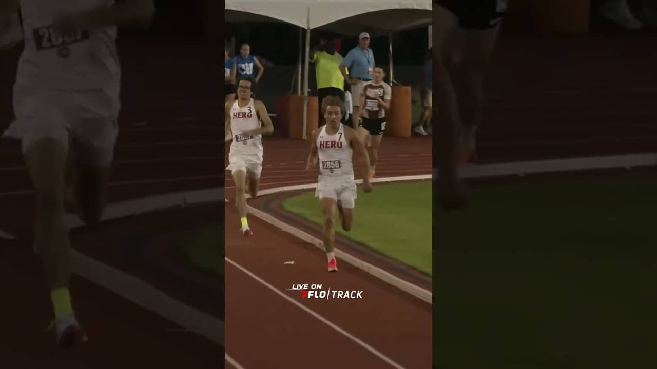 Twin brothers Noah and Ryder Strohman went 1-2 at the UIL 3A State Championship in the Boy's Mile.