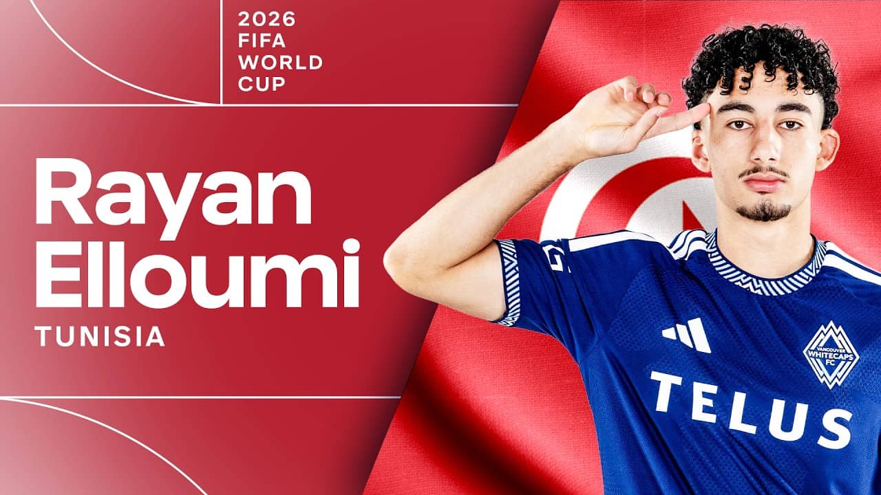 Rayan Elloumi From Vancouver Whitecaps To Tunisia 2026 World Cup Roster!
