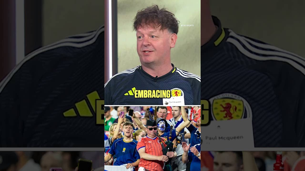 The Tartan Army just wants to spread love and peace at the World Cup #worldcup #scotland
