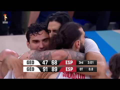 GEORGIA 🇬🇪 COMPLETE UNREAL COMEBACK! 🤯 | #FIBAWC