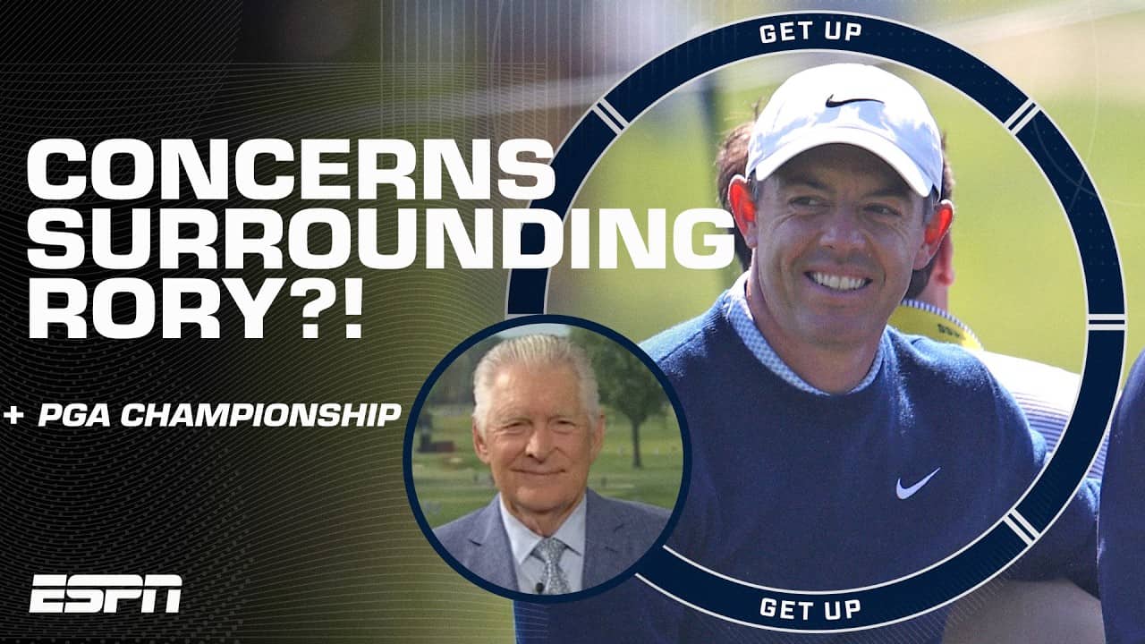 Andy North isn’t concerned about Rory McIlroy getting carted off 👀 | Get Up