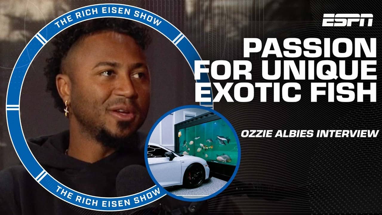 Ozzie Albies tells the story of his passion for exotic fish 🐠 | The Rich Eisen Show